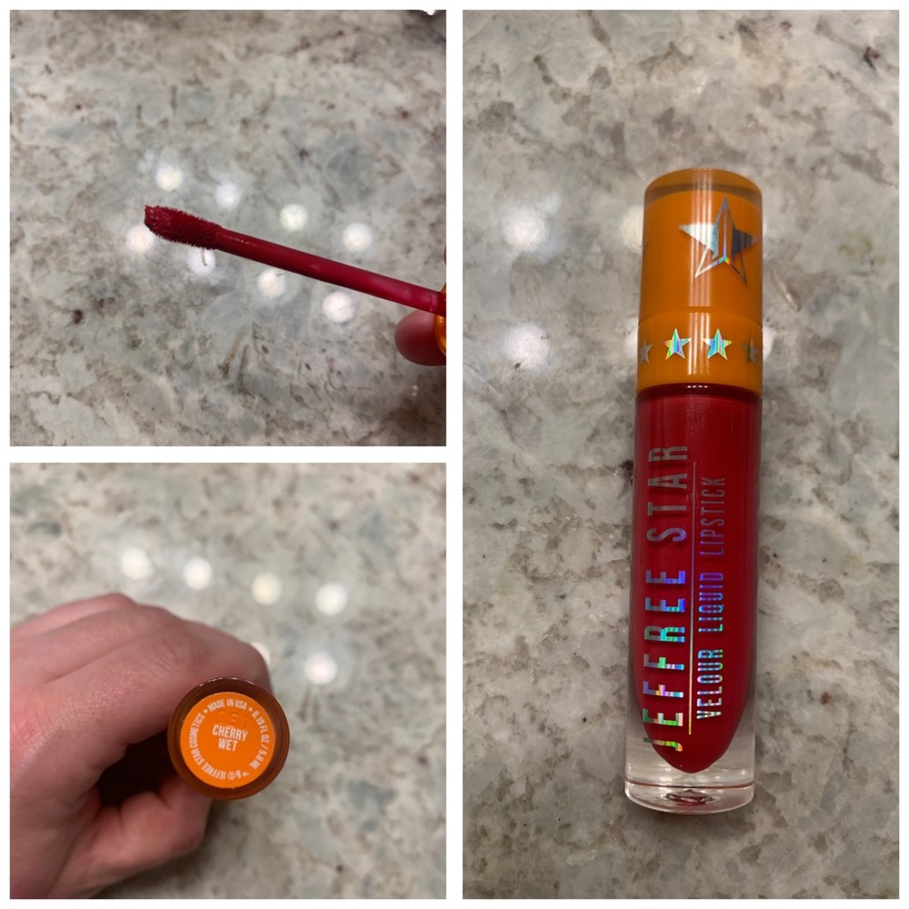 Jeffree Star “cherry wet” liquid lip